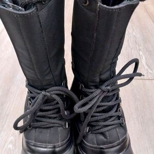 Gucci black cold weather boots 132 6008 9B8